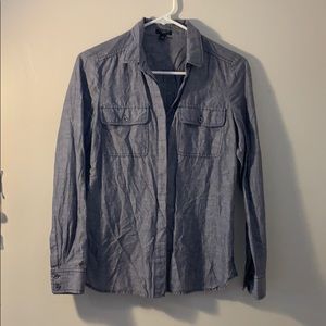 Denim, casual, linen blouse